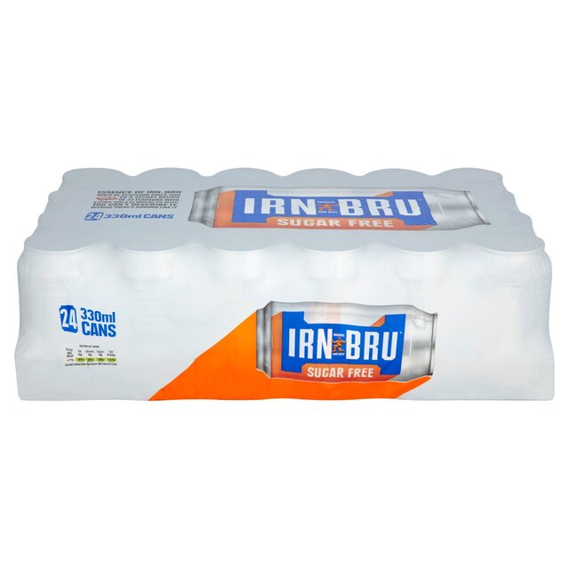 IRN-BRU Sugar Free   24 x 330ml - McGrocer