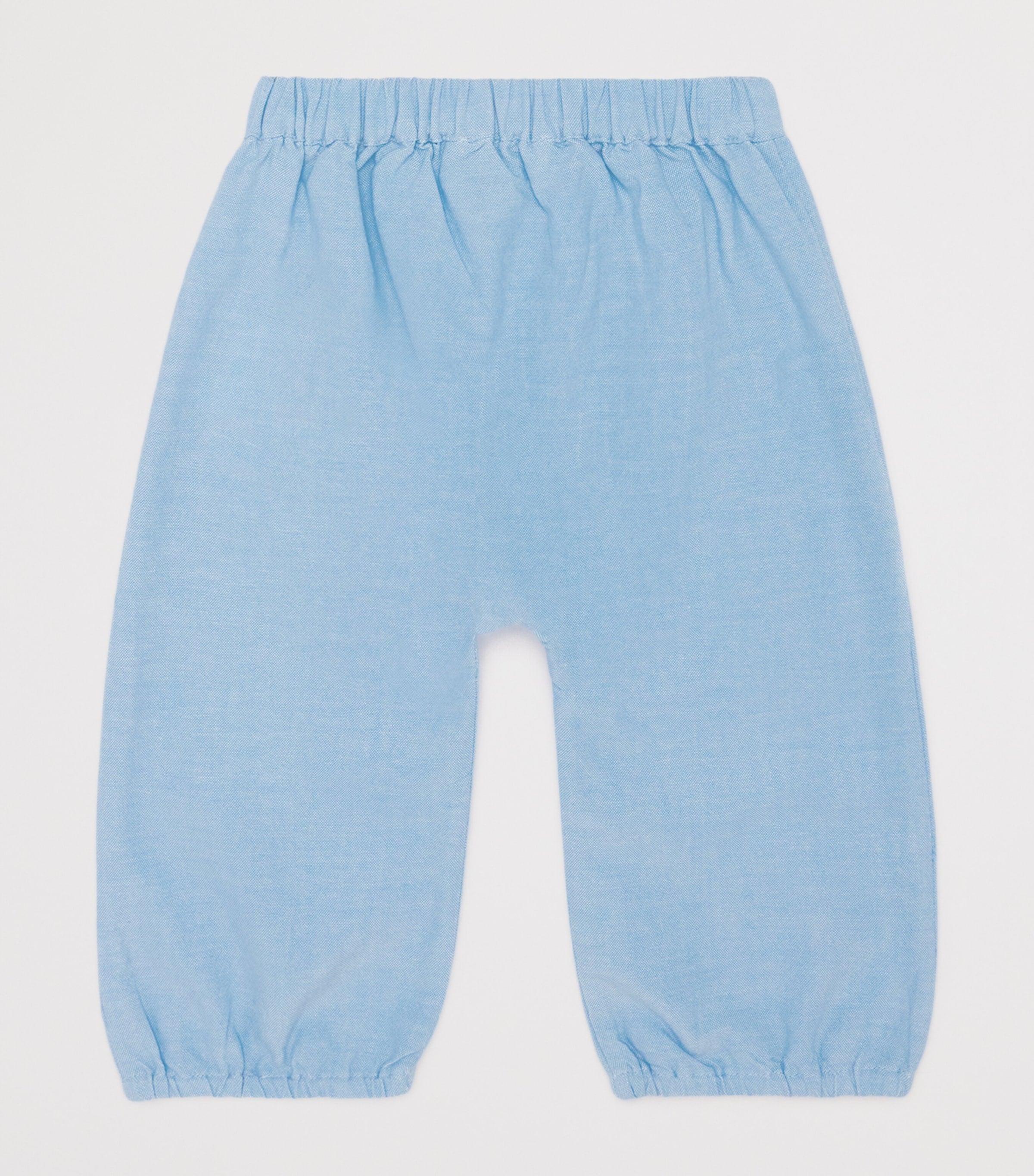 Louise Misha Cotton Lace-Trim Floreli Baby Trousers 3-24 Months, UK version
