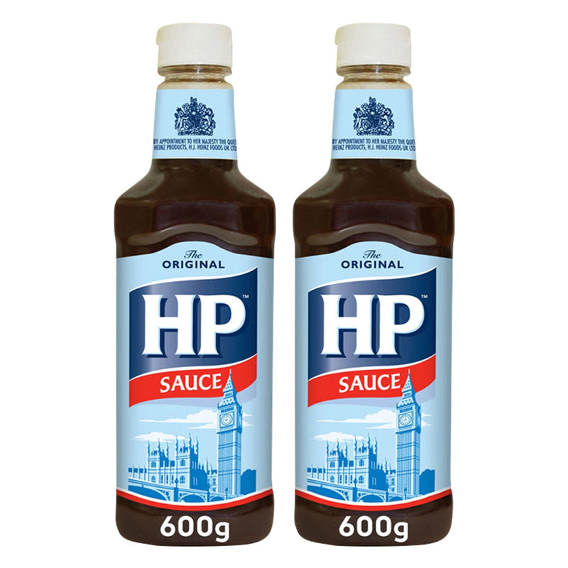 HP brown sauce 2 x 600g, UK version