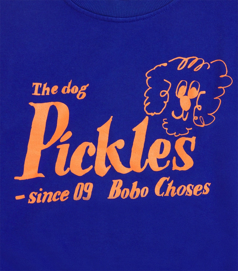 Bobo Choses Pickles Dog print sweatshirt for ages 6-7 years - British product