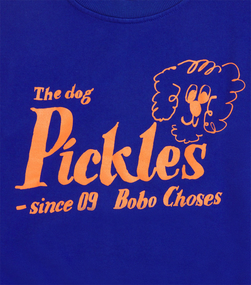 Bobo Choses Pickles Dog print sweatshirt for ages 6-7 years - British product