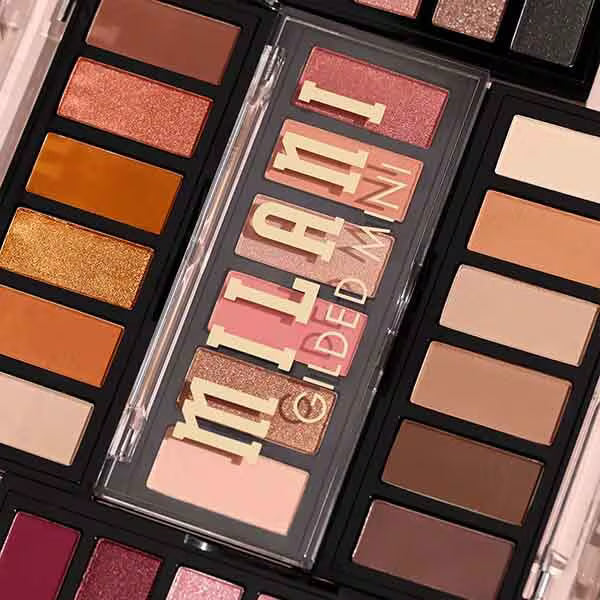 Milani Gilded Mini Eyeshadow Palette 110, imported from the UK