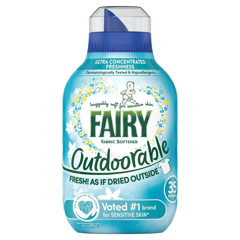 Fairy Outdoorable fabric softener 6 x 490ml - British product