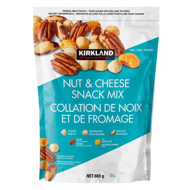 Kirkland Signature Nut  Cheese Snack Mix 680g