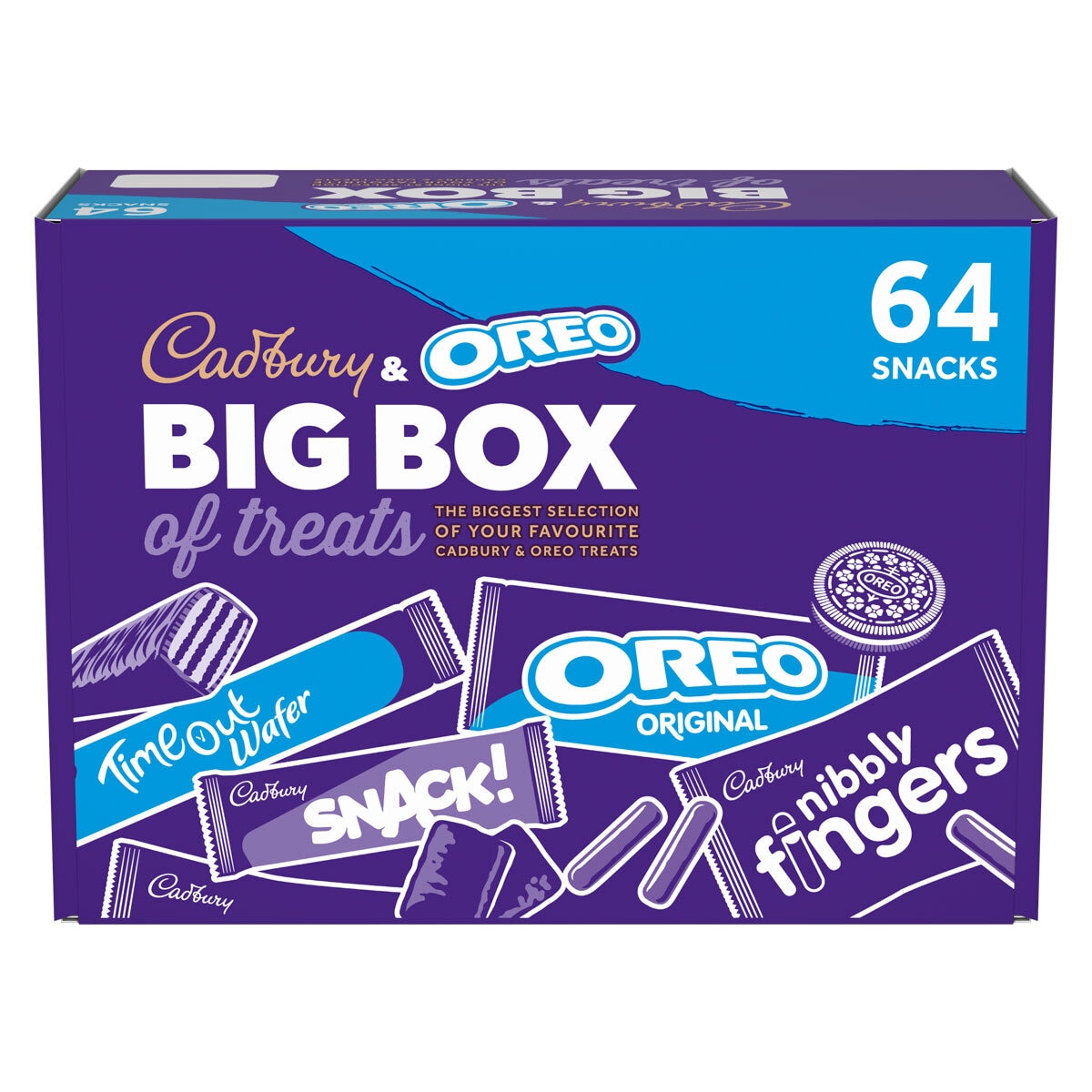 Cadbury Oreo snack assortment 64 pack - British product