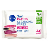 Nivea Biodegradable Face Wipes Almond Oil, imported from the UK