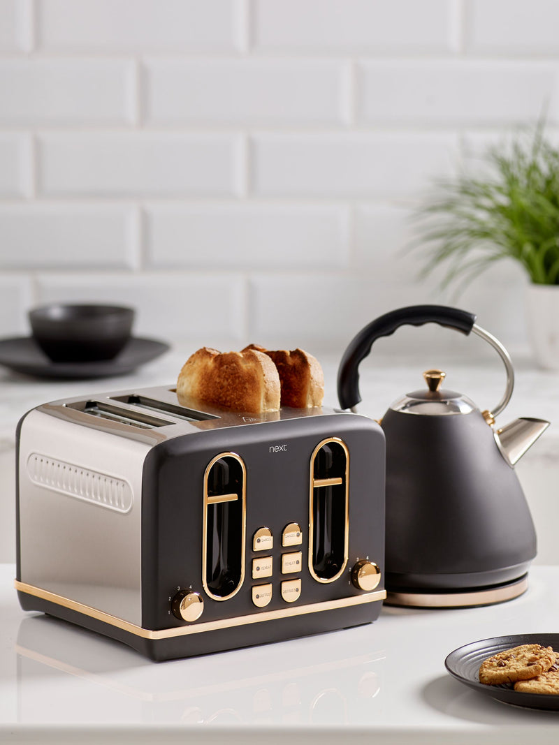 Black Copper Pyramid Electric Kettle 1.7L - British product