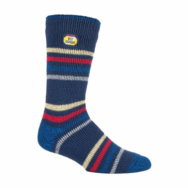 Heat Holders Mens Thermal Socks Striped UK 6-11, UK version