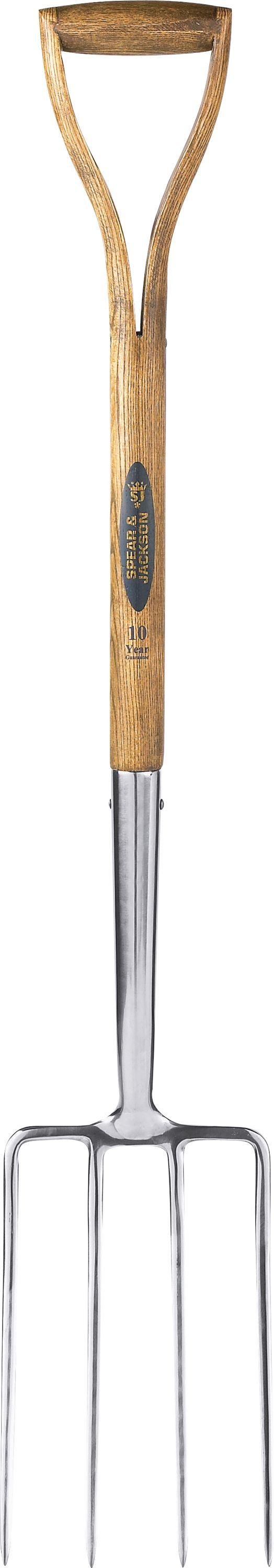 Spear & Jackson traditional digging fork (British brand)