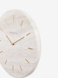 Natural Hallie Wall Clock