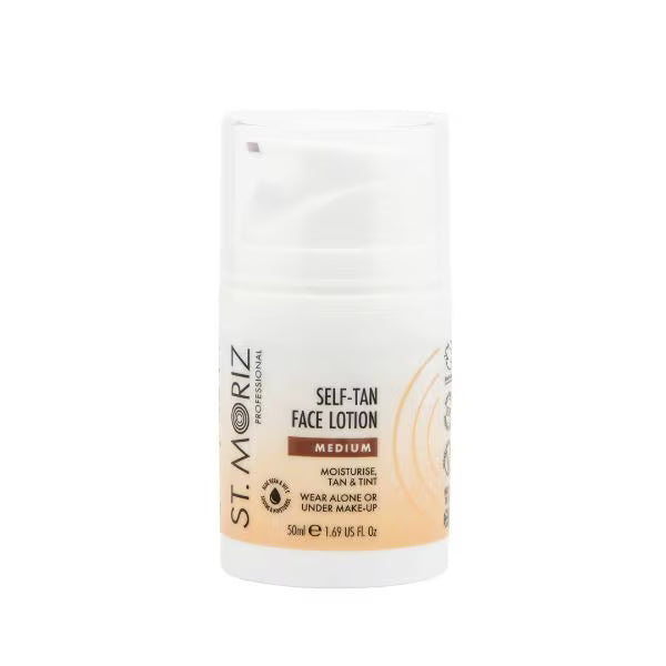 St Moriz Self Tan Face Lotion Medium 50ml (British brand)