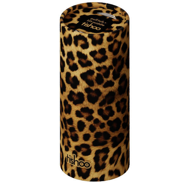 tishoo Tissues with Hyaluronic Acid, Brown/Leopard 4 tubes GOODS Superdrug   