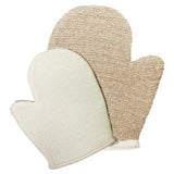 sisal jute exfoliating body mitt brown (British brand)