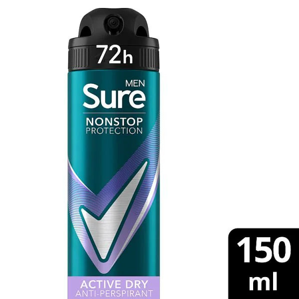 Sure Men Anti-Perspirant Spray FIFA World Cup Edition 150ml (British brand)