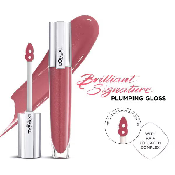 L'Oreal Paris lip gloss 404 I Assert, UK version