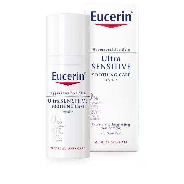 Eucerin Soothing Care Cream Dry Skin 50ml - British product