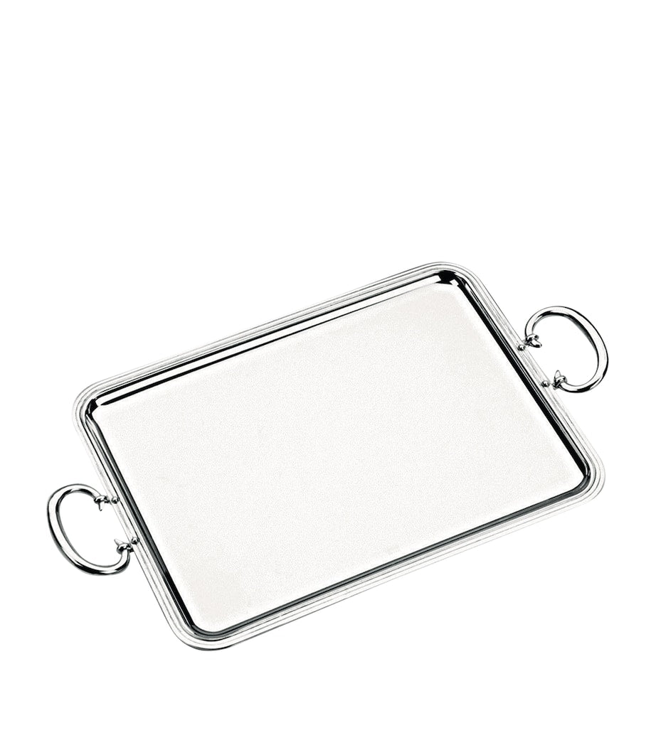 Christofle Silver-Plated Albi Handled Tray (53cm x 42cm)