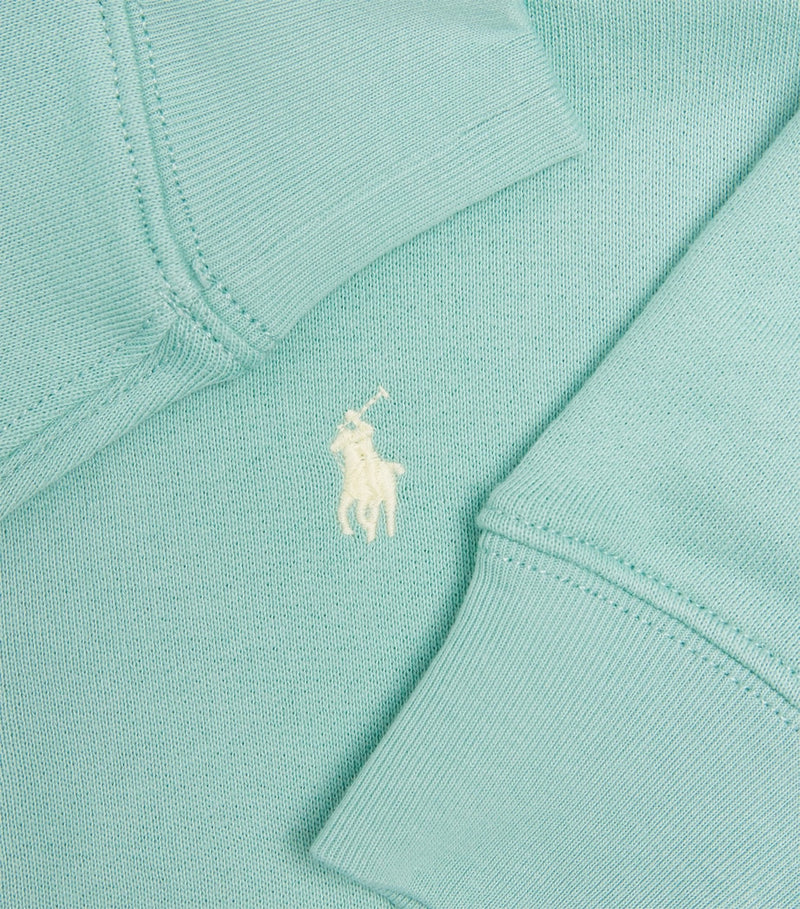 Ralph Lauren Kids Polo Pony Zip-Up Hoodie 7-14 Years, imported from the UK