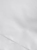 White duvet cover and pillowcase set in 300 thread count cotton sateen (British brand)