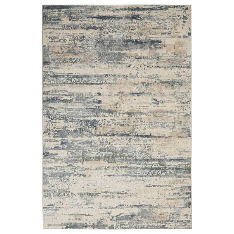 Nourison Rustic Beige & Grey rug imported from the UK