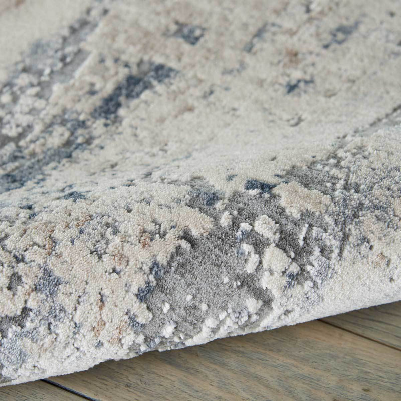 Nourison Rustic Beige & Grey rug imported from the UK