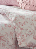 Laura Ashley pink blush Aria duvet cover and pillowcase set, UK version
