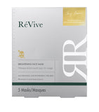 RéVive brightening face mask pack of 5, imported from the UK