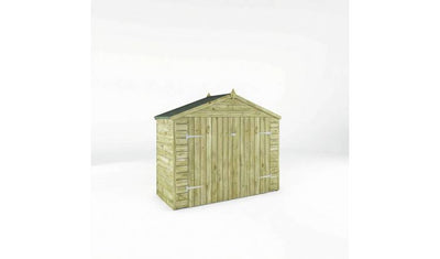 Mercia Garden Overlap Bikestore Wooden Bicycle Shed 100kg