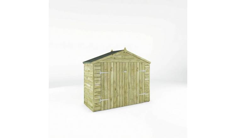 Mercia Garden Overlap Bikestore wooden shed 100kg, imported from the UK