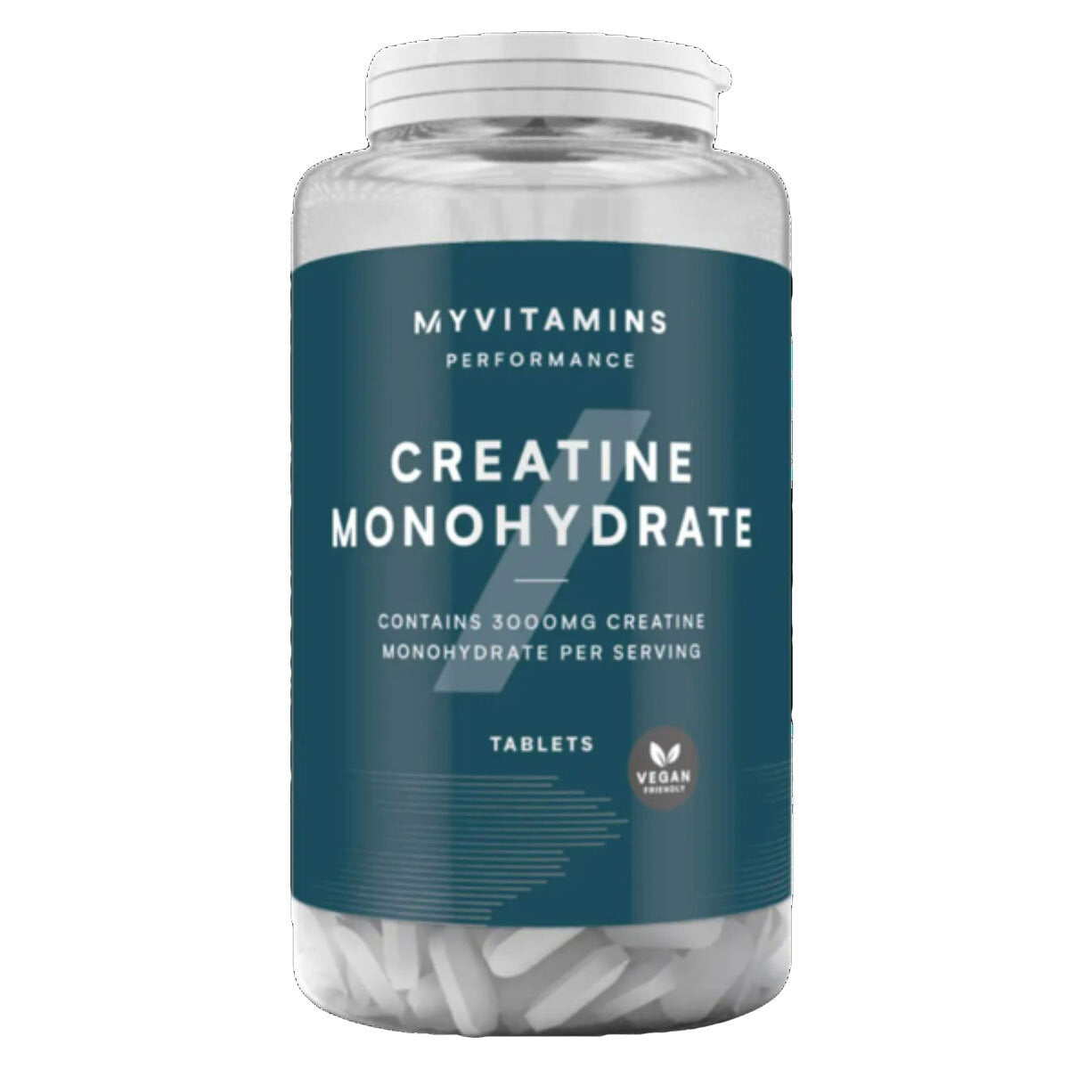 MyVitamins creatine monohydrate supplement 250 tablets, imported from the UK