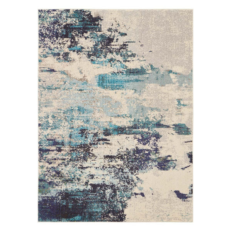 Nourison Celestial Ivory Blue Area Rug - British product