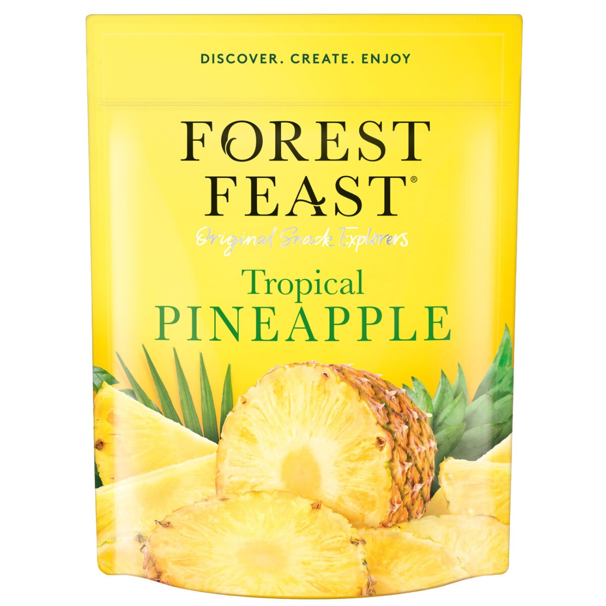 Forest Feast dried tropical pineapple 550g - British product