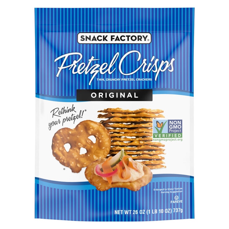 Snack Factory Pretzel Crisps Original 737g