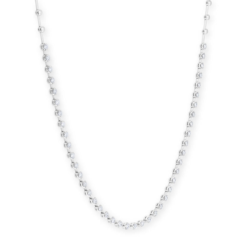 Costco Round Brilliant Diamond Necklace 3.00ctw, imported from the UK