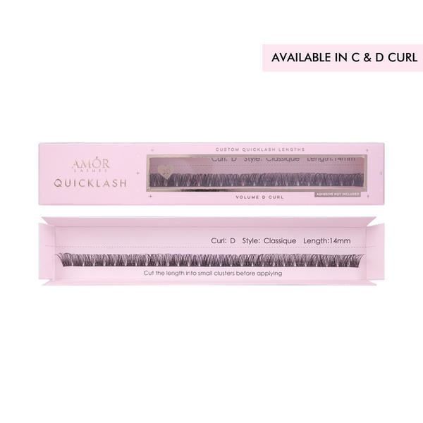 House of Amor false eyelashes D curl 12mm, UK version