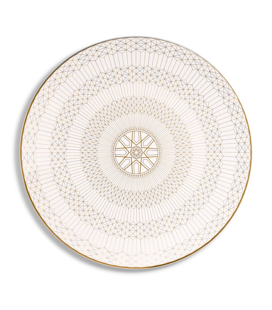 Baccarat Arcadia Gold show plate 31cm - British product