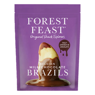 Forest Feast Belgian Milk Chocolate Brazil Nuts 1kg