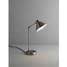 Habitat Bobby metal desk lamp silver, UK version