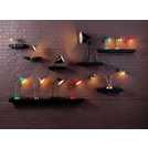 Habitat Bobby metal desk lamp silver, UK version