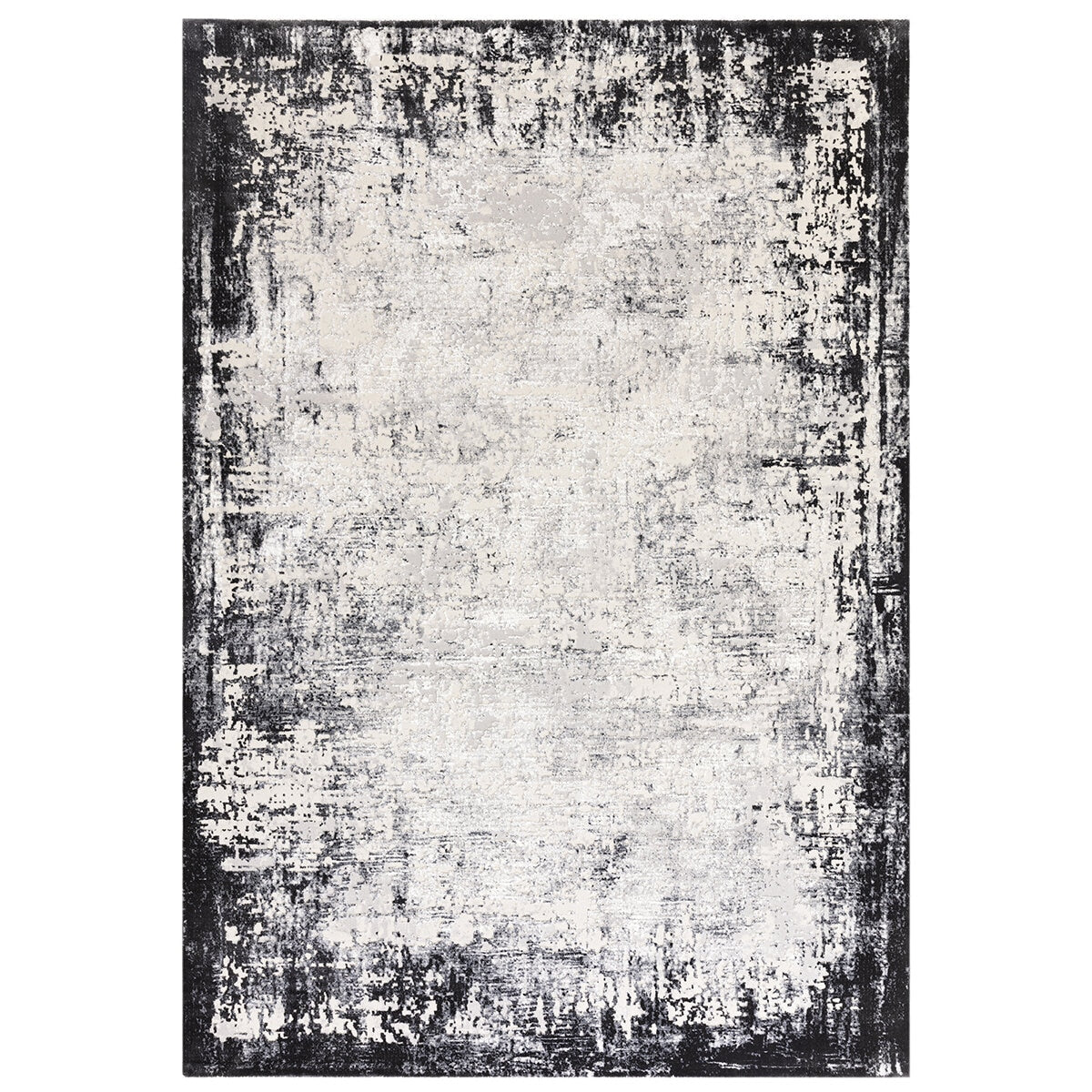 Asiatic Kuza Border Grey Area Rug, UK version