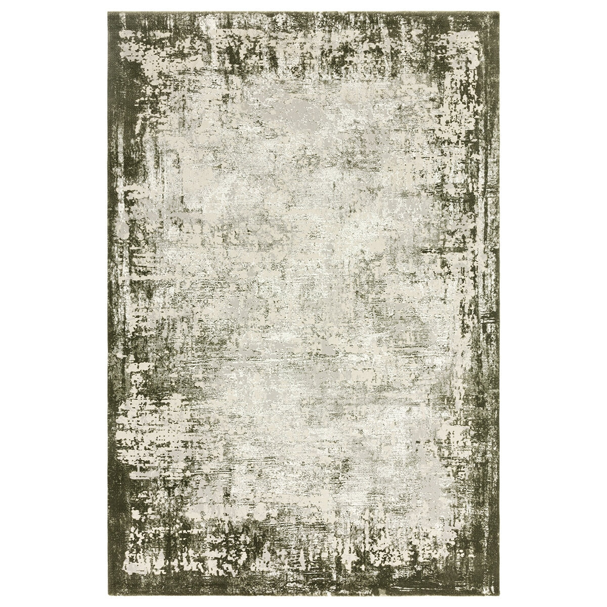 Asiatic Kuza Border Green Rug, UK version