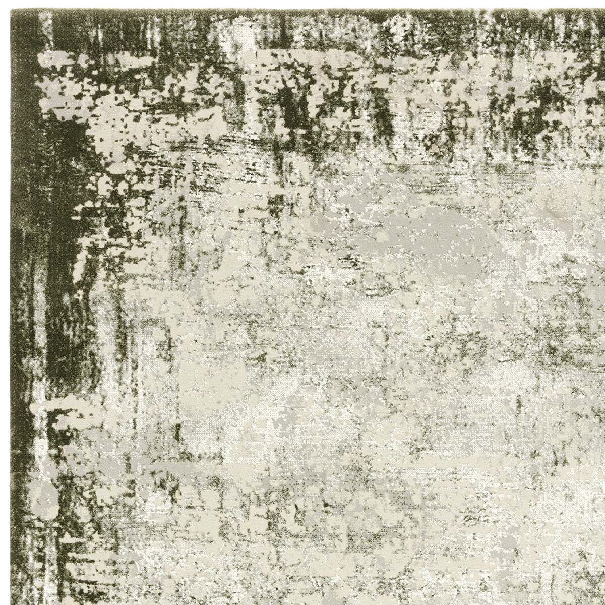 Asiatic Kuza Border Green Rug, UK version