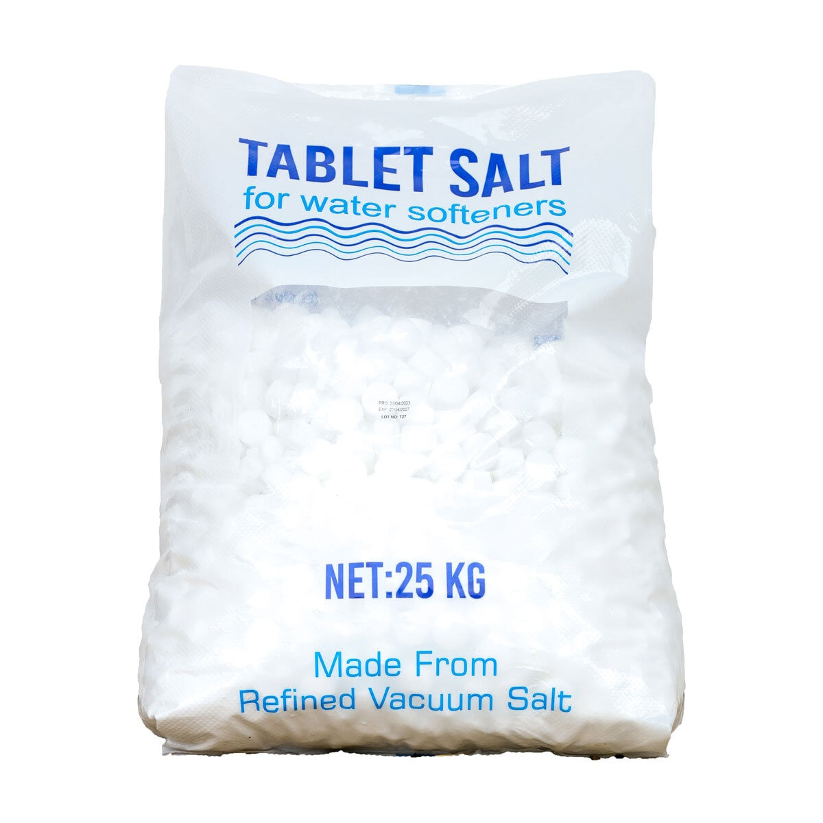 Q Salt water softener tablets 25kg, imported from the UK