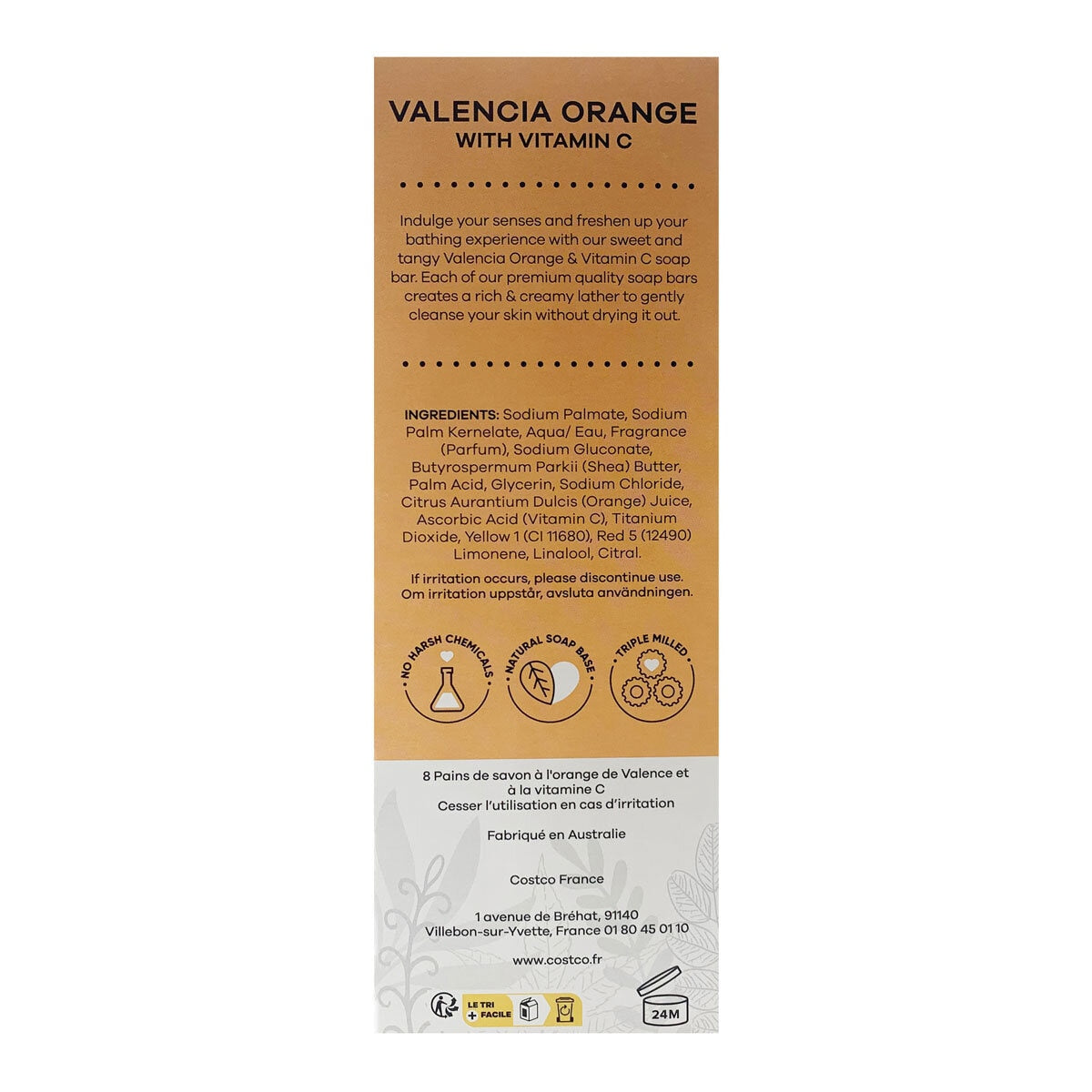 Australian Botanical Soap Bar 8 Pack - British product