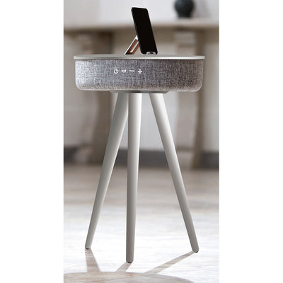 TouchDown Designer Wireless Charging Speaker Table in 3 Colours 8.8kg