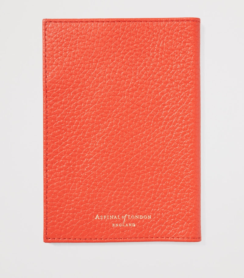 Aspinal Of London Leather Passport Cover
