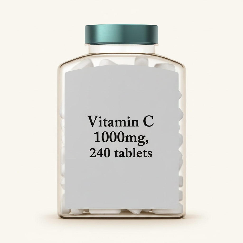 Holland & Barrett Vitamin C 1000mg 240 Tablets, UK version