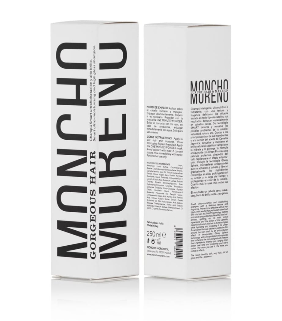 MONCHO MORENO Gorgeous Hair Shampoo 250ml, imported from the UK