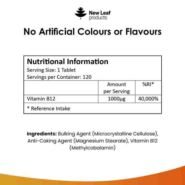 Vitamin B12 High Strength Tablets - 1000mcg MeCbl Supplement GOODS Superdrug   