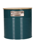 Kitchencraft Teal 3-piece storage canister set, UK version